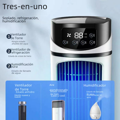Ventilador Humidificador y Enfriador USB Portátil